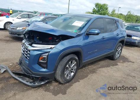 2025 Chevrolet Equinox Awd Lt из США, поврежденный, VIN 3GNAXPEG6SL191306